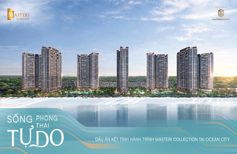 MASTERISE HOMES CHÍNH THỨC RA MẮT MASTERI GRAND COAST - DẤU ẤN KẾT TINH HÀNH TRÌNH MASTERI COLLECTION TẠI OCEAN CITY